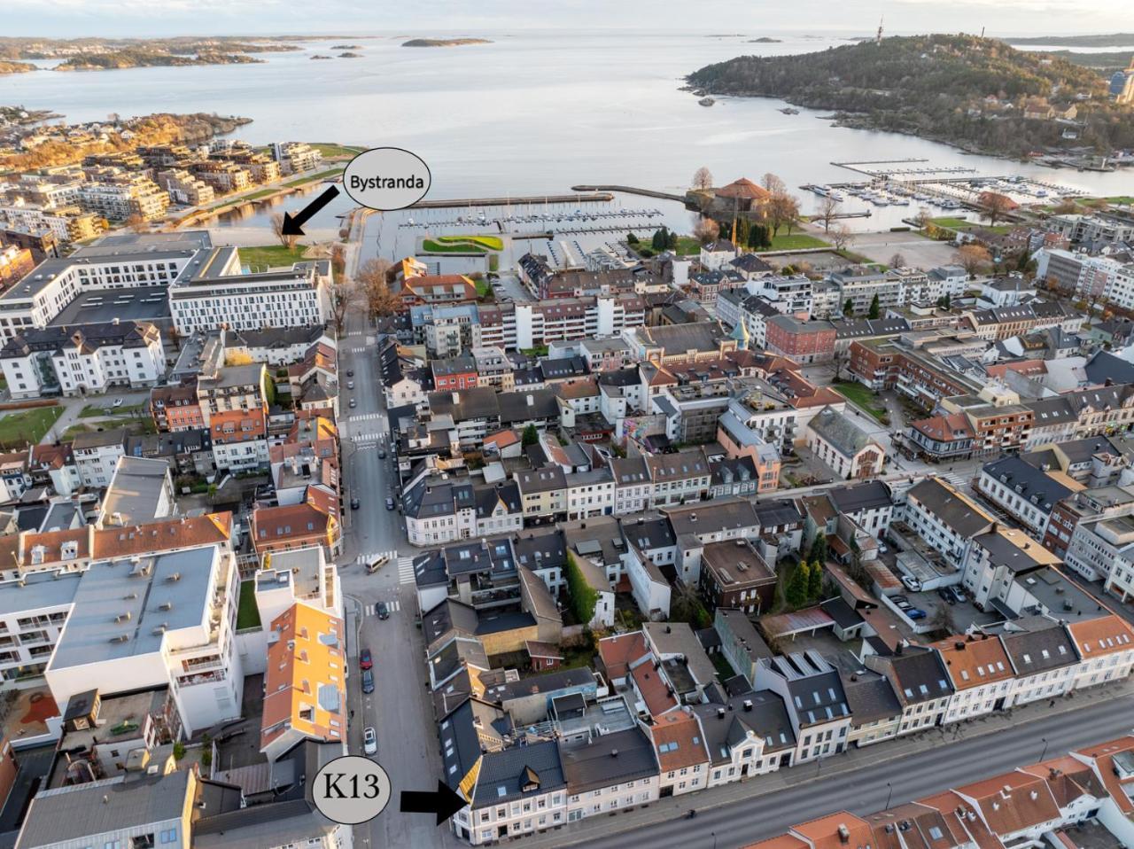 Krsferie Leiligheter I Sentrum Kristiansand Esterno foto
